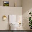 GROHE - WC à poser sans bride Quickfix + Abattant déclipsable + Dérouleur papier mural + Porte-balai Cool Sunrise - vignette
