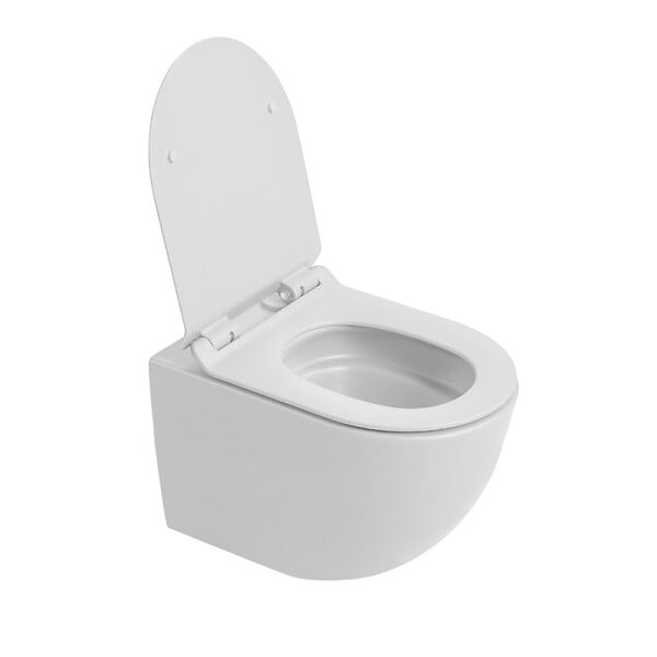 GROHE - Solido pack WC bâti autoportant + WC suspendu sans bride Ceramia PixL avec abattant SoftClose + plaque (GRCEPXWMT02FR-FS) - large