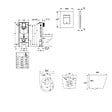 GROHE - SOLIDO Pack Bâti-support + WC suspendu + Plaque chrome + Set de montage - vignette