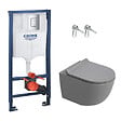 GROHE - Rapid SL pack WC bâti-support + WC suspendu sans bride Ceramia PixL avec abattant SoftClose + plaque (GRRCEPXGRMT03FR-FS) - vignette