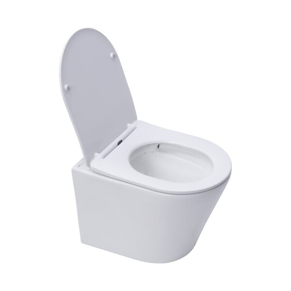 GROHE - Pack WC Rapid SL + WC Swiss Aqua Technologies Infinitio sans bride + Plaque Arena chrome + Set d'habillage (ArenaInfinitio-sabo) - large