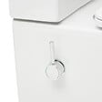 SWISS AQUA TECHNOLOGIES - Brevis cuvette WC à poser sans bride avec abattant SoftClose, avec fonction bidet, vendue sans réservoir, blanc (SATBRE36BFCB) - vignette