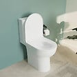 VITRA - WC à poser sans bride sortie horizontale Vortex VitrA M-20 avec abattant frein de chute - vignette