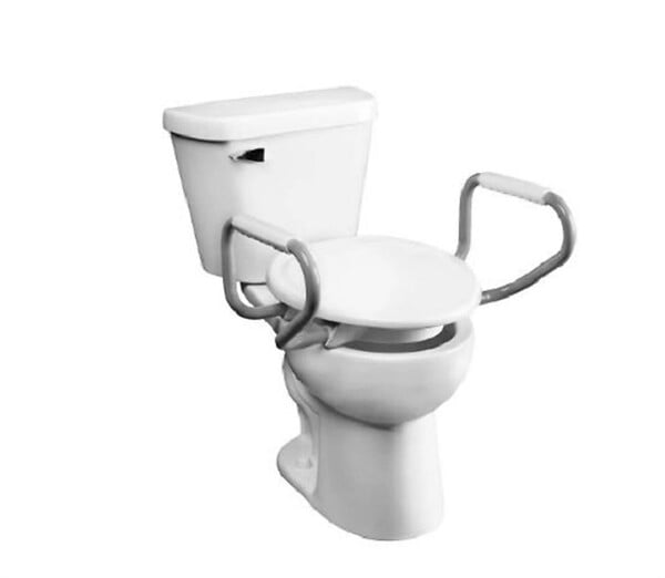 DUBOURGEL - Abattant surélevé de 7,5 cm avec accoudoirs - Blanc- réf : 8532CPPXU000 - DUBOURGEL - large
