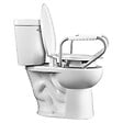 DUBOURGEL - Abattant surélevé de 7,5 cm avec accoudoirs - Blanc- réf : 8532CPPXU000 - DUBOURGEL - vignette