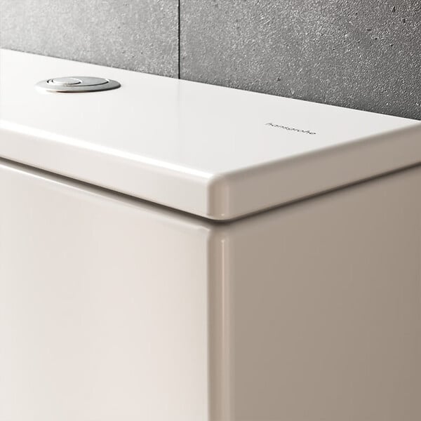 HANSGROHE - WC à poser sans bride sortie universelle Elupura Original S avec abattant - large