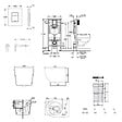 GROHE - Rapid SL pack WC bâti-support + WC suspendu sans bride Ceramia PixL avec abattant SoftClose + plaque (GRRCEPXGEMT03FR-FS) - vignette