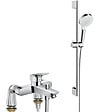 HANSGROHE - Ensemble douche Crometta + Mitigeur bain douche Logis - vignette