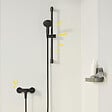 GROHE - - Mitigeur de baignoire Start 2021 mural chrome - vignette