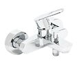 VITRA - Flow Soft mitigeur bain/douche mural à levier, sans ensemble de douche, chrome (A42948) - vignette