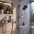 GROHE - Pack mitigeur BD mécanique Start Loop + Douchette Vitalio Start 110 + Barre Quickflix Vitalio Smartactive + Flexible - vignette