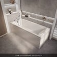 GROHE - Mitigeur baignoire mécanique Swift avec colonnettes Idro'Flex - vignette