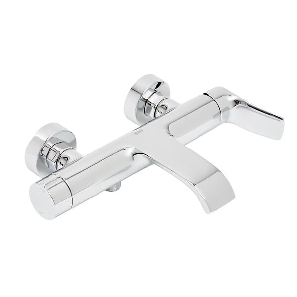 SWISS AQUA TECHNOLOGIES - Infinitio mitigeur de baignoire monocommande mural, entraxe 150 mm, sans ensemble de douche, chrome (SATBSINF222) - large