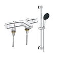 GROHE - Mitigeur baignoire thermostatique Grohtherm 800 avec colonnettes Idro'Flex + Ensemble douche Vitalio Start - vignette