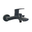 OLFA - Mitigeur bain douche mural Ruby Noir Mat - vignette