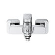 GROHE - Dice mitigeur monocommande bain/douche mural à levier 150 mm, sans ensemble de douche, chrome brillant (1018720000) - vignette