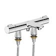 DURAVIT - Mitigeur baignoire thermostatique Wave avec colonnettes Idro'Flex - vignette