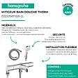 HANSGROHE - Ensemble bain douche Vario avec mitigeur Ecostat 1001 - vignette