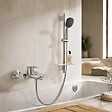 GROHE - Pack mitigeur BD mécanique Start Loop + Douchette Vitalio Comfort 110 + Barre Quickflix Vitalio Smartactive + Flexible - vignette