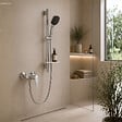 GROHE - Pack mitigeur douche mécanique Swift + Douchette Vitalio Comfort 110 + Barre Quickflix Vitalio Smartactive + Flexible - vignette