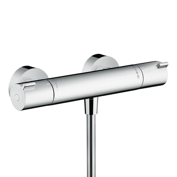 HANSGROHE - Ecostat 1001 CL Pack Mitigeur Thermostatique douche + Set Crometta Porter’S Douchette Vario / 1,25m (13211000-Vario) - large
