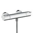 HANSGROHE - Ecostat 1001 CL Pack Mitigeur Thermostatique douche + Set Crometta Porter’S Douchette Vario / 1,25m (13211000-Vario) - vignette