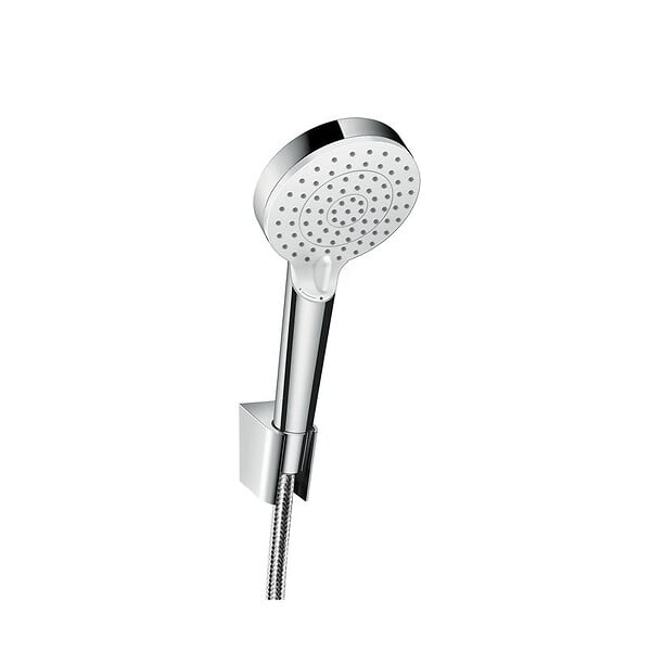 HANSGROHE - Ecostat 1001 CL Pack Mitigeur Thermostatique bain/douche + Set Crometta Porter’S 1,25m / Douchette Vario (13201000-Vario) - large