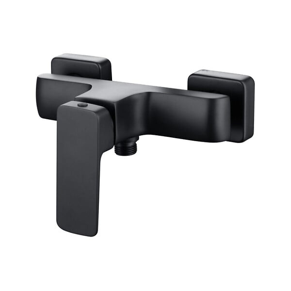 SWISS AQUA TECHNOLOGIES - Brevis mitigeur de douche mural 150 mm à levier, sans ensemble de douche, noir mat (SATBSBRE268C) - large