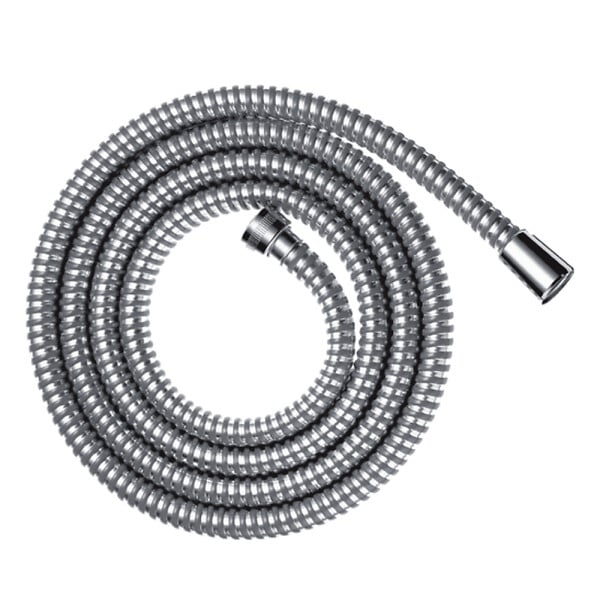 HANSGROHE - Mitigeur thermostatique Ecostat Comfort Care + Barre PMR Unica gauche + Pommeau Pulsify Select 3jets + Flexible Metaflex - large