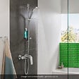 HANSGROHE - Pack mitigeur douche mécanique Logis chromé + Ensemble de douche Crometta 2 jets blanc/chromé - vignette