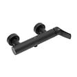 SWISS AQUA TECHNOLOGIES - Infinitio mitigeur de douche monocommande mural, entraxe 150 mm, sans ensemble de douche, noir mat (SATBSINF268C) - vignette