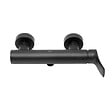 SWISS AQUA TECHNOLOGIES - Infinitio mitigeur de douche monocommande mural, entraxe 150 mm, sans ensemble de douche, noir mat (SATBSINF268C) - vignette