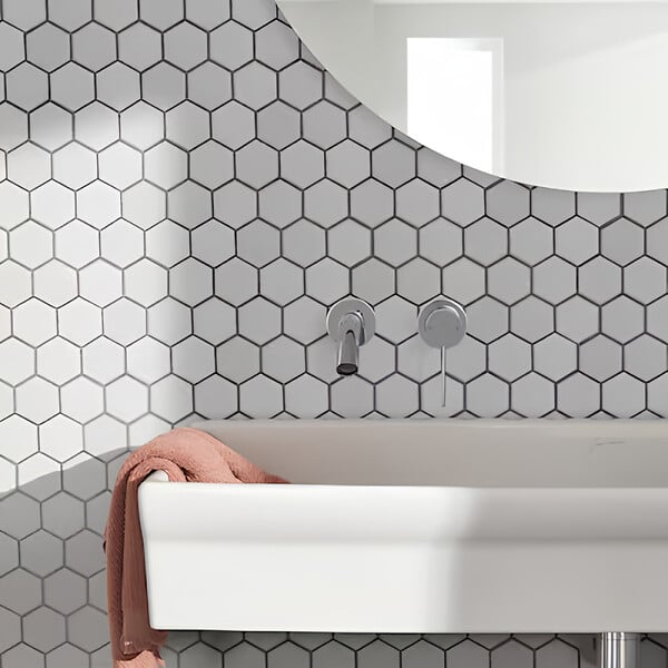 JACOB DELAFON - Lavabo suspendu Duo céramique blanc avec paire d'équerres réglables - large