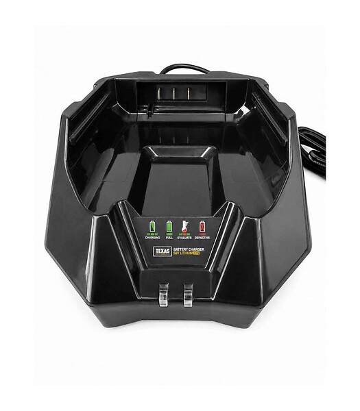 TEXAS - Chargeur de batterie lithium 58v Texas pour outils à batterie - large