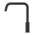 SWISS AQUA TECHNOLOGIES - 62x44 cm évier avec égouttoir réversible en Granite, à encastrer, blanc + mitigeur lavabo/cuisine Grohe Start (SATSE2WG3047) - vignette