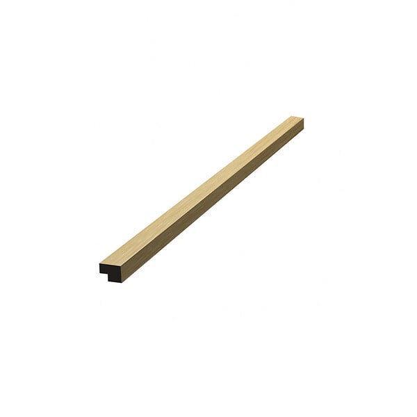 SWISS AQUA TECHNOLOGIES - Barre d'extrémité MDF 120 cm pour panneaux acoustiques intérieurs SATAKUPANNON612, décor chêne clair (SATAKUPANLOTKL12) - large
