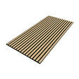 SWISS AQUA TECHNOLOGIES - Panneau acoustique mural d'intérieur 60x120 cm en MDF sur feutre polyester, décor chêne blanc, 0,72 m2 (SATAKUPANWOT612) - vignette