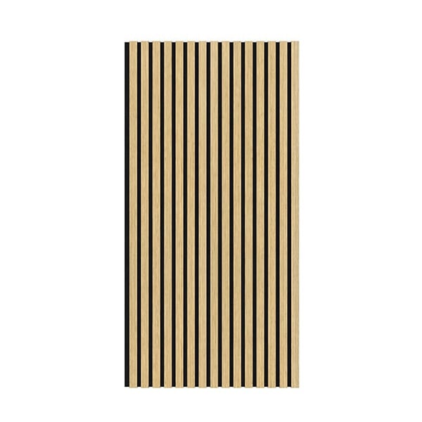SWISS AQUA TECHNOLOGIES - Panneau acoustique mural d'intérieur 60x120 cm en MDF sur feutre polyester, décor chêne blanc, 0,72 m2 (SATAKUPANWOT612) - large