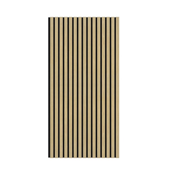 SWISS AQUA TECHNOLOGIES - Panneau acoustique mural d'intérieur 60x120 cm en MDF sur feutre polyester, décor chêne clair, 0,72 m2 (SATAKUPANLOT612) - large