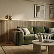 SWISS AQUA TECHNOLOGIES - Panneau acoustique mural d'intérieur 60x120 cm en MDF sur feutre polyester, décor chêne clair, 0,72 m2 (SATAKUPANLOT612) - vignette