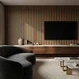 SWISS AQUA TECHNOLOGIES - Panneau acoustique mural d'intérieur 60x120 cm en MDF sur feutre polyester, décor chêne naturel, 0,72 m2 (SATAKUPANNON612) - vignette