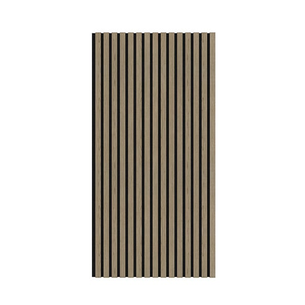 SWISS AQUA TECHNOLOGIES - Panneau acoustique mural d'intérieur 60x120 cm en MDF sur feutre polyester, décor noyer, 0,72 m2 (SATAKUPANWAT612) - large