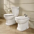 ROCA - Réservoir WC avec alimentation par dessous 3/6L Carmen blanc brillant - vignette