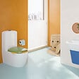 VITRA - Réservoir WC simple VitrA Sento Kids blanc brillant - vignette