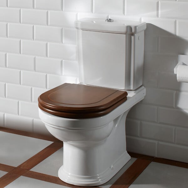 VILLEROY ET BOCH - Réservoir WC avec 3/6L Hommage blanc brillant - large