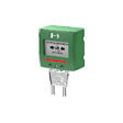 SEWOSY - Sewosy Déclencheur manuel vert 2 contacts et buzzer/LED. Réaliser en ABS. Contact NO/NC libre de potentiel. Texte en Français. - vignette