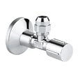 GROHE - Robinet d'angle GROHE 1/2"x3/8" avec capuchon, chrome (22045000) - vignette