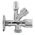 SIKO - Robinet Cerf-volant combiné - valve de machine à laver 1 / 2x3 / 8x3 / 4 (ET551L) - vignette