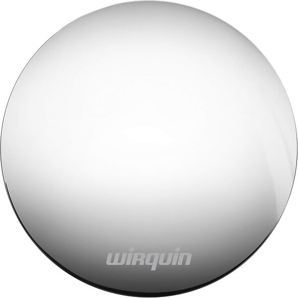 WIRQUIN - Bonde universelle laiton chromé pour lavabo vasque avec ou sans trop plein - large