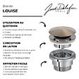 JACOB DELAFON - Bonde de vidage click Louise bronze - vignette